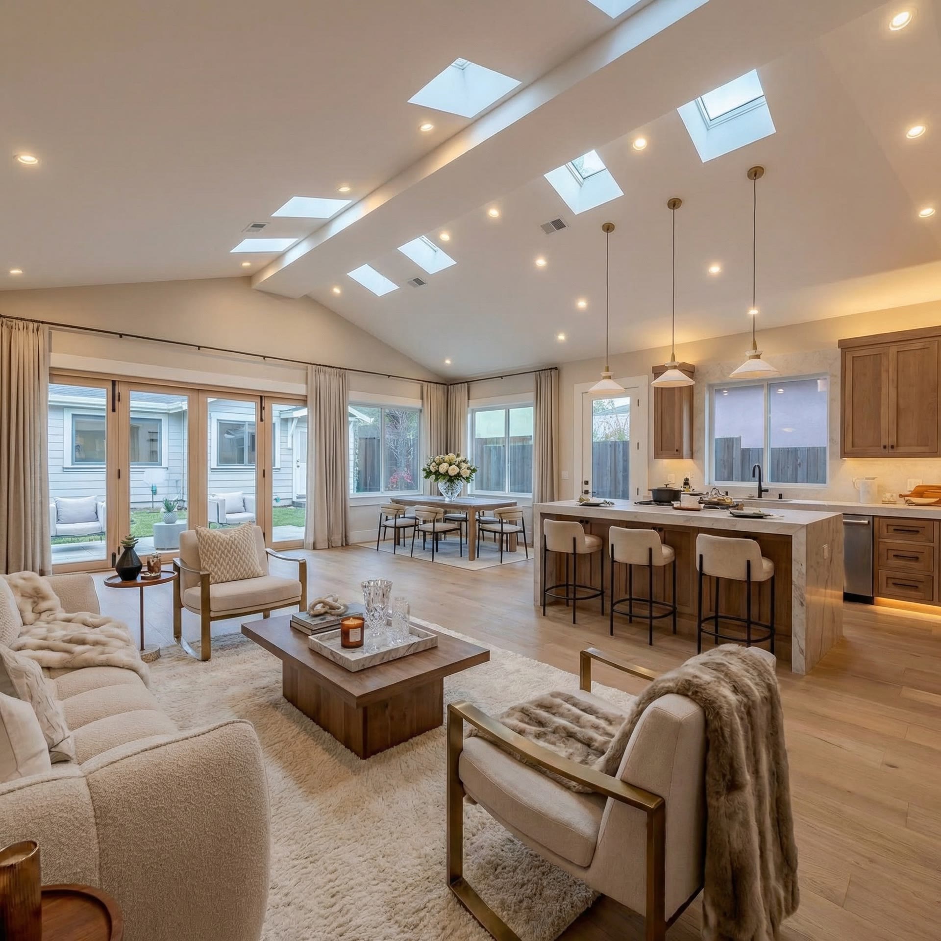 Bright ADU interior with modern design in San Francisco